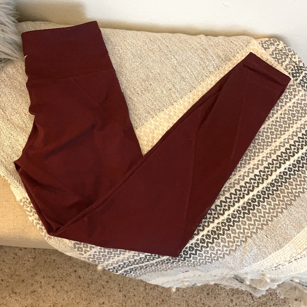 Maroon Old Navy Leggings